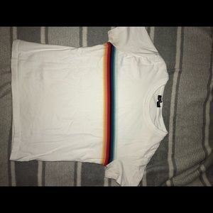 Brandy Melville Rainbow Tee